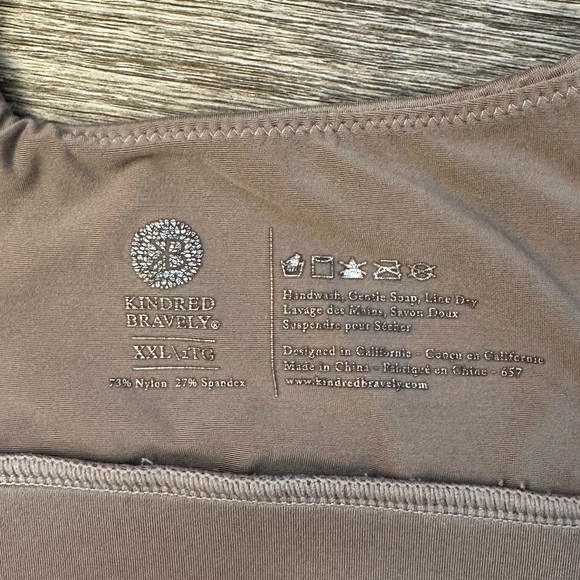 Kindred Bravely Gray Nursing Bra 2XL - Picture 5 of 8